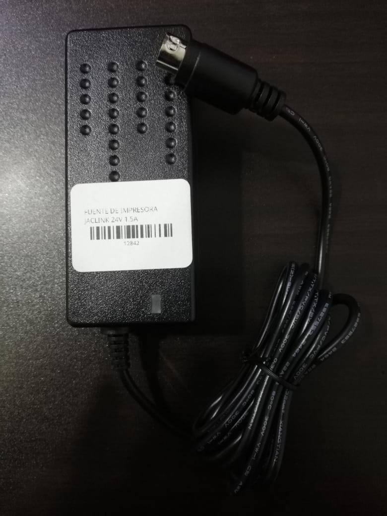 Fuente de alimentación Jaclink 24V 1.5A para impresora Foto 7294108-2.jpg