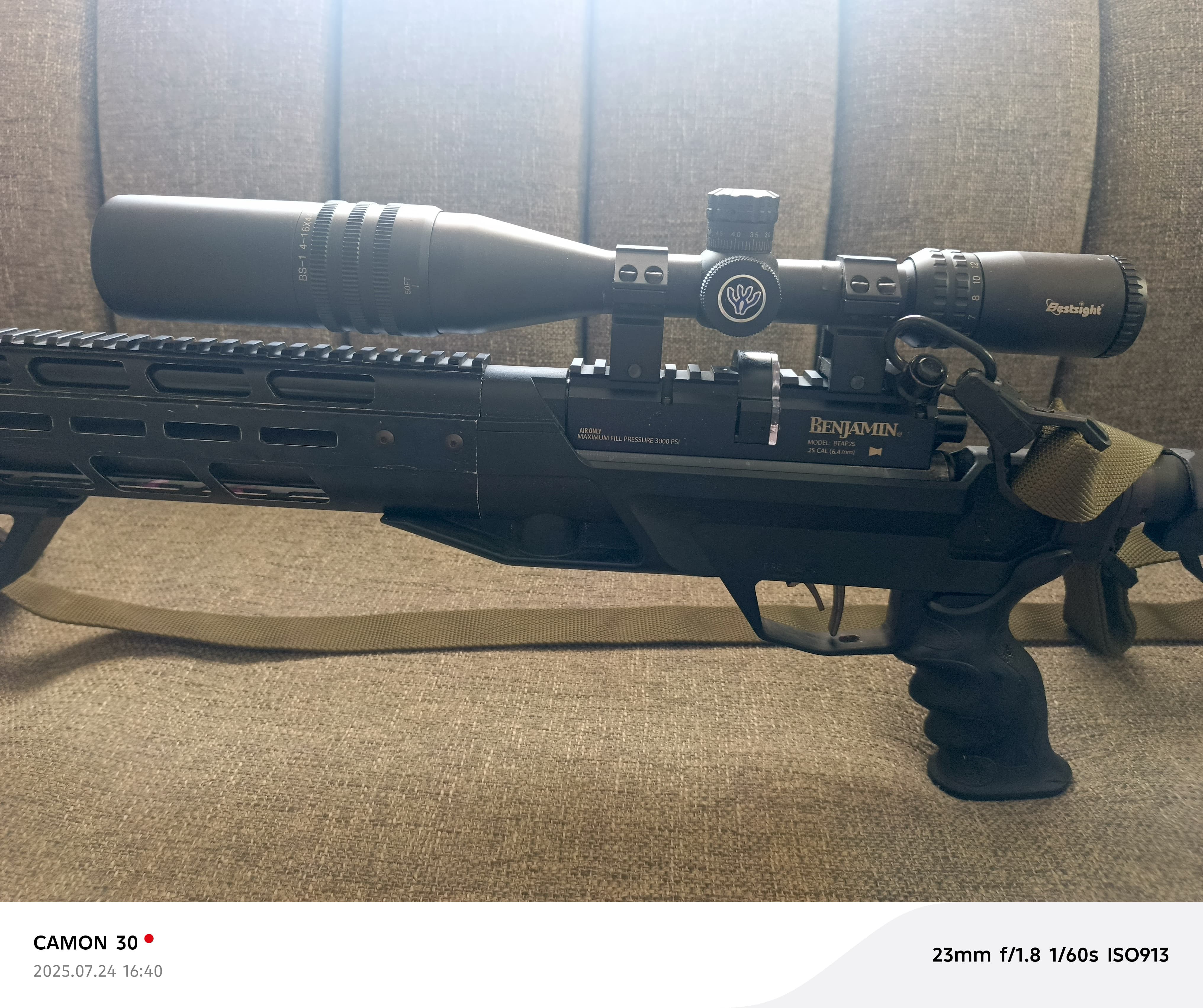 Rifle PCP Benjamín Franklin Armada Marauder Cal.25 Foto 7294120-8.jpg