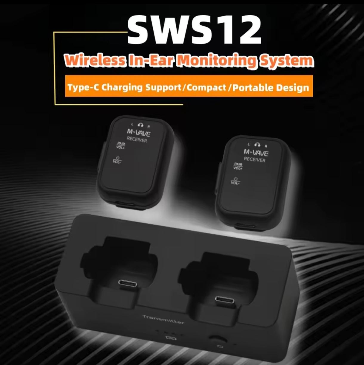 M-vave SWS12 / sistema inalámbrico de monitoreo de música EN OFERTA  Foto 7294297-7.jpg