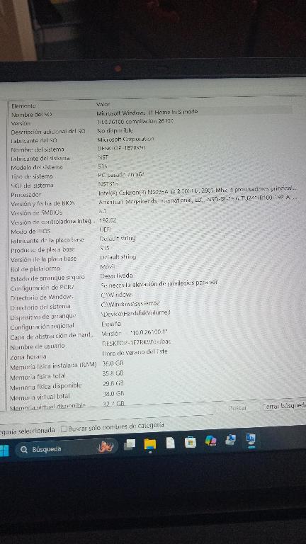 laptop intel nueva 1TB 36 GB memoria RAM Foto 7294430-1.jpg