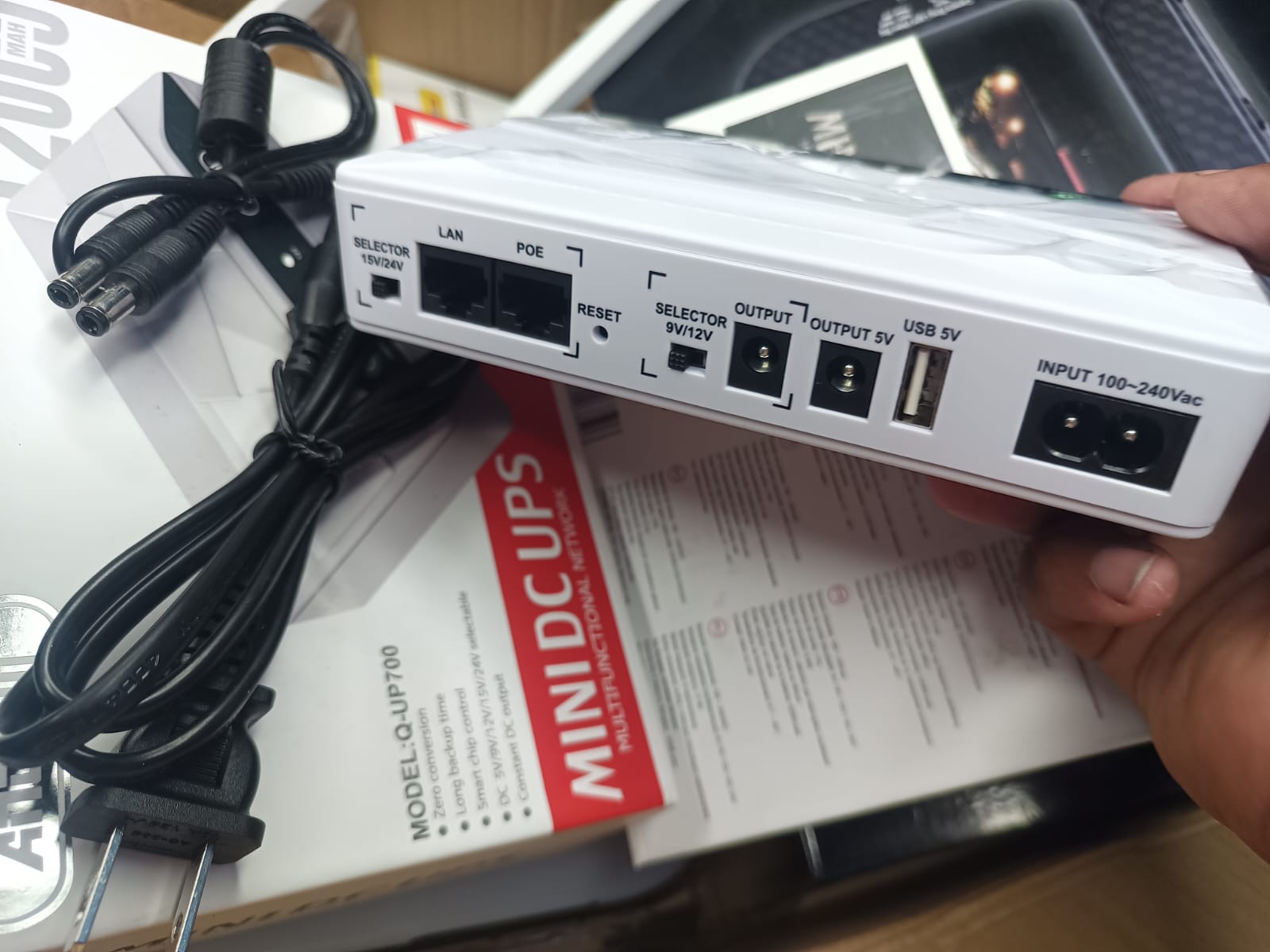 Mini UPS para routers y cámaras  en Santo Domingo Este Foto 7295195-2.jpg