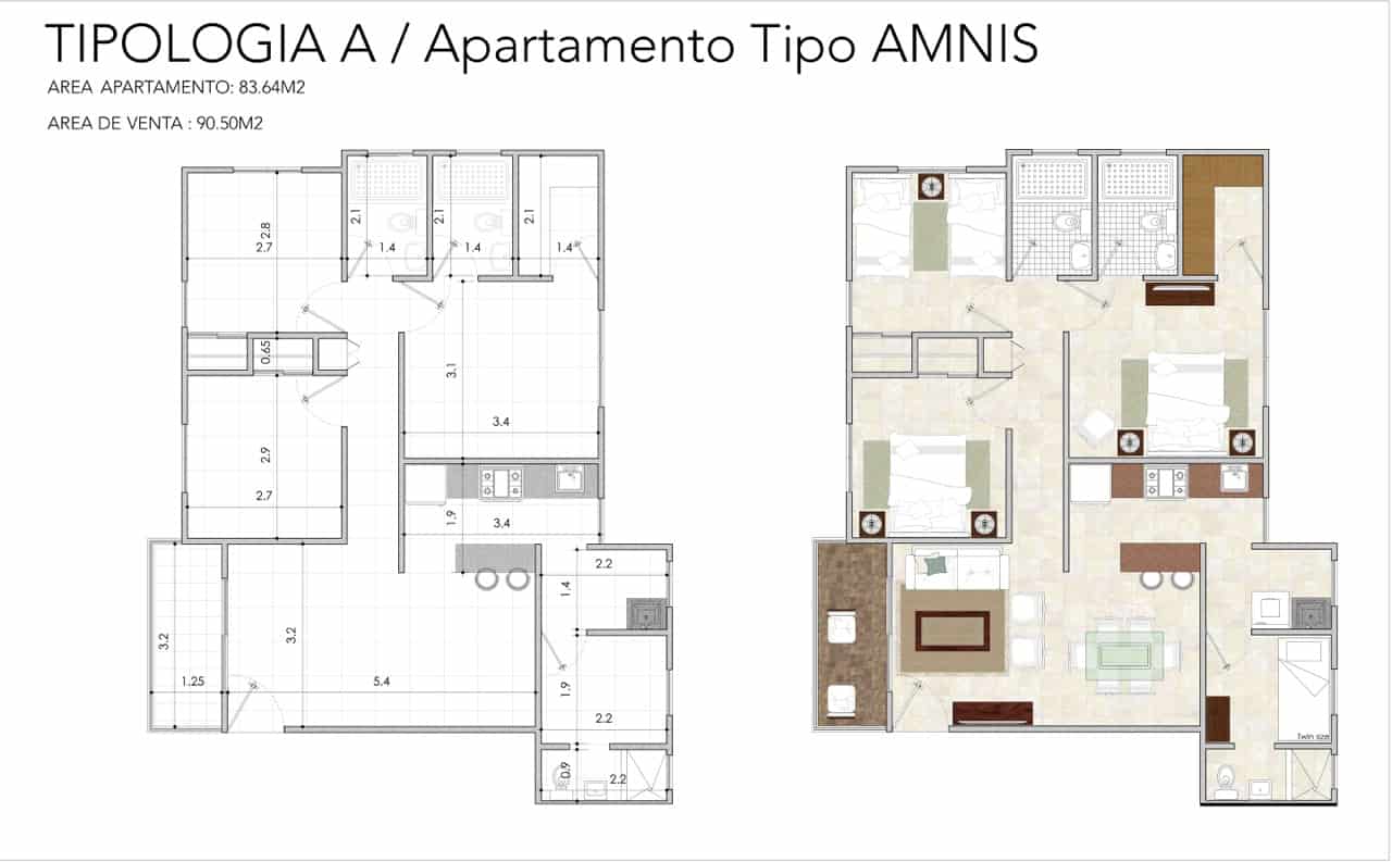 APARTAMENTOS EN CONSTRUCCIÓN RES. TERRAZAS DEL ARROYO AVE. JACOBO MAJL Foto 7295713-14.jpg