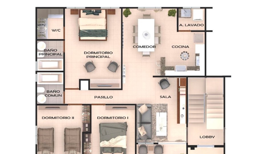 ???? APARTAMENTOS EN VENTA – PADRE LAS CASAS SANTIAGO Foto 7295834-4.jpg