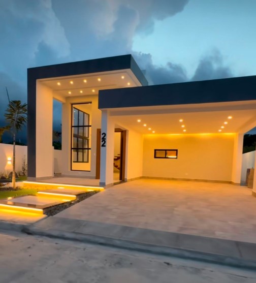???? VENTA DE CASA EN PROYECTO CERRADO – ESTILO MIAMI GURABO AL MEDIO Foto 7296419-1.jpg