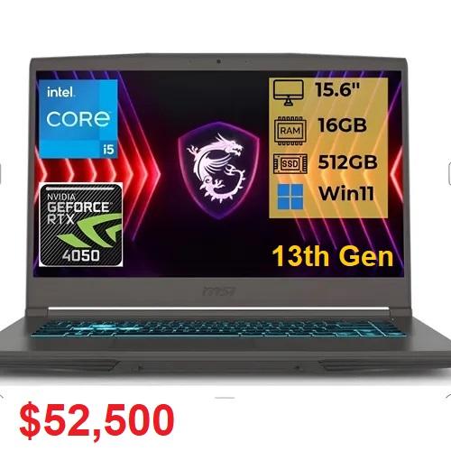 Laptop Gaming MSI 15 16GB DRR4 512GB M.2 RTX 4050 6GB GDDR6 52500 Foto 7298375-1.jpg