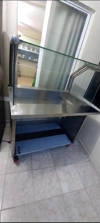 Vitrina baño maría de 3 bandejas grandes o 6 pequeñas acero inoxidable Foto 7299789-1.jpg