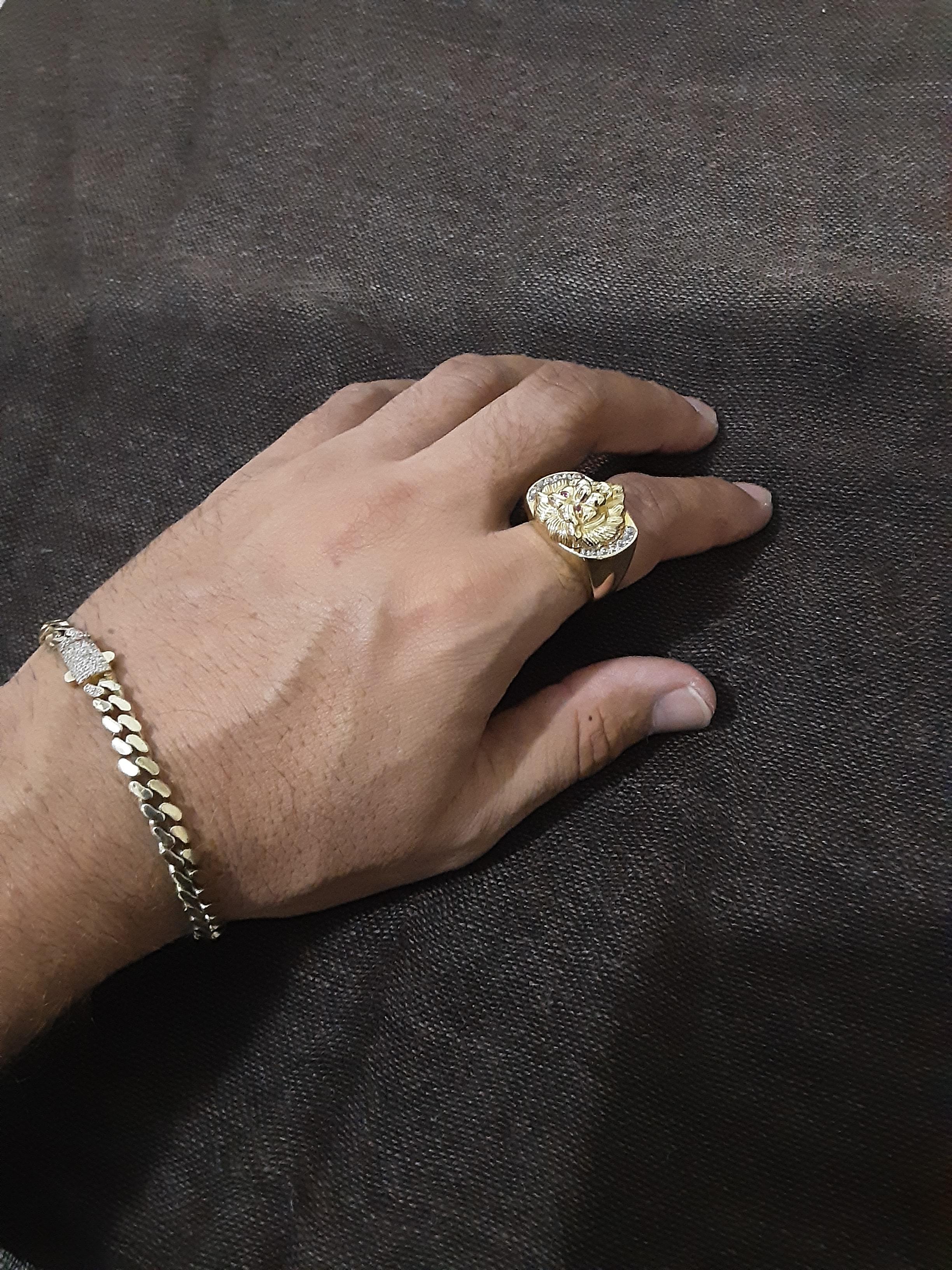 Juego de Cadena medalla guillo y anillo 14k Foto 7301728-6.jpg
