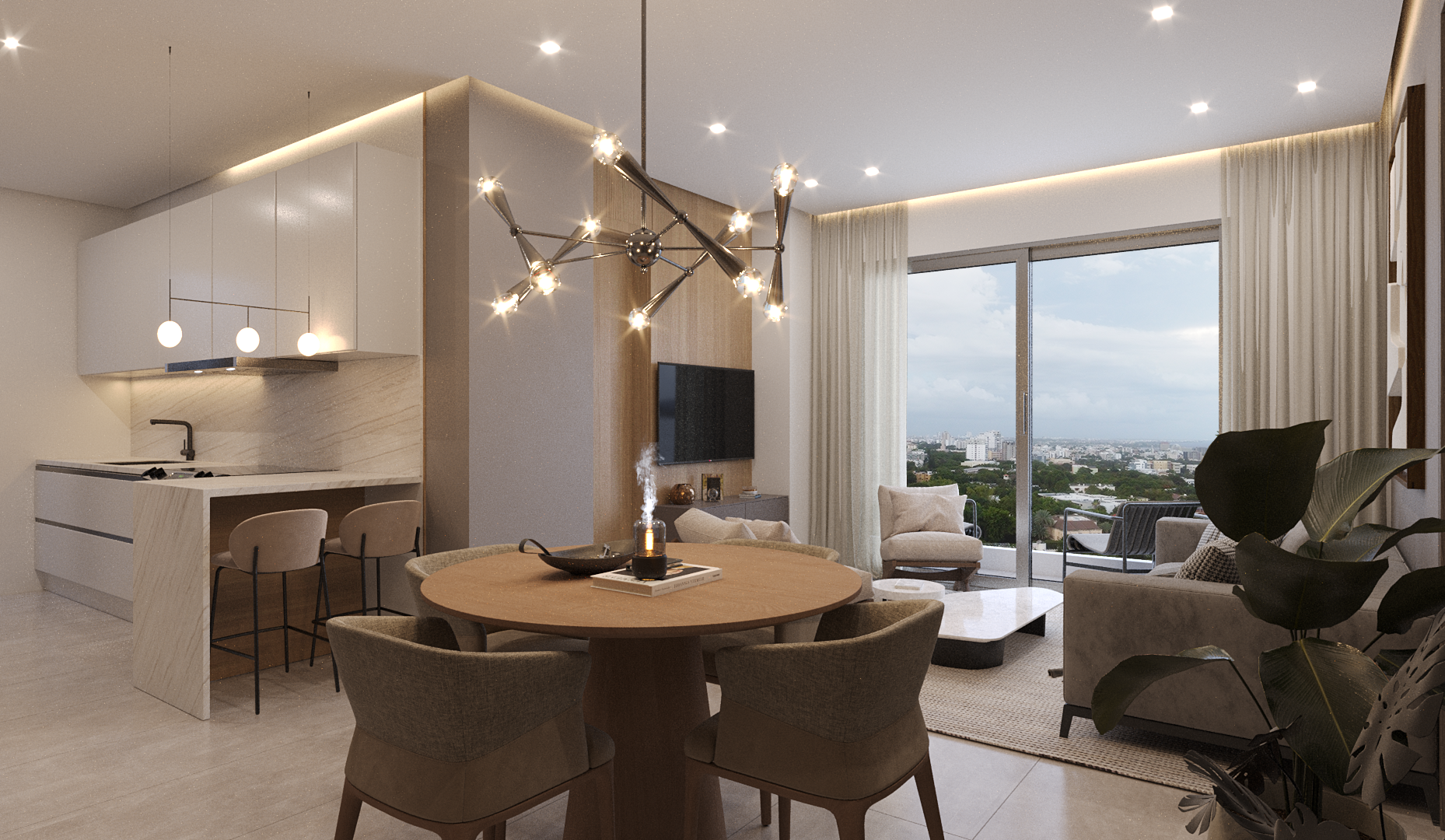 Apartamento en Venta en Bella Vista Santo Domingo Foto 7302457-2.jpg