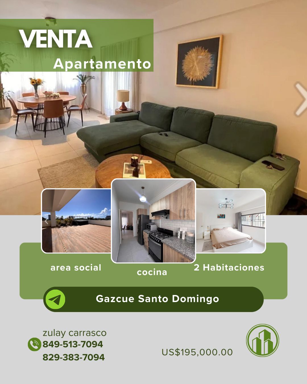 Apartamento en Venta – Gazcue Ubicación céntrica y privilegiada próxim Foto 7302655-1.jpg