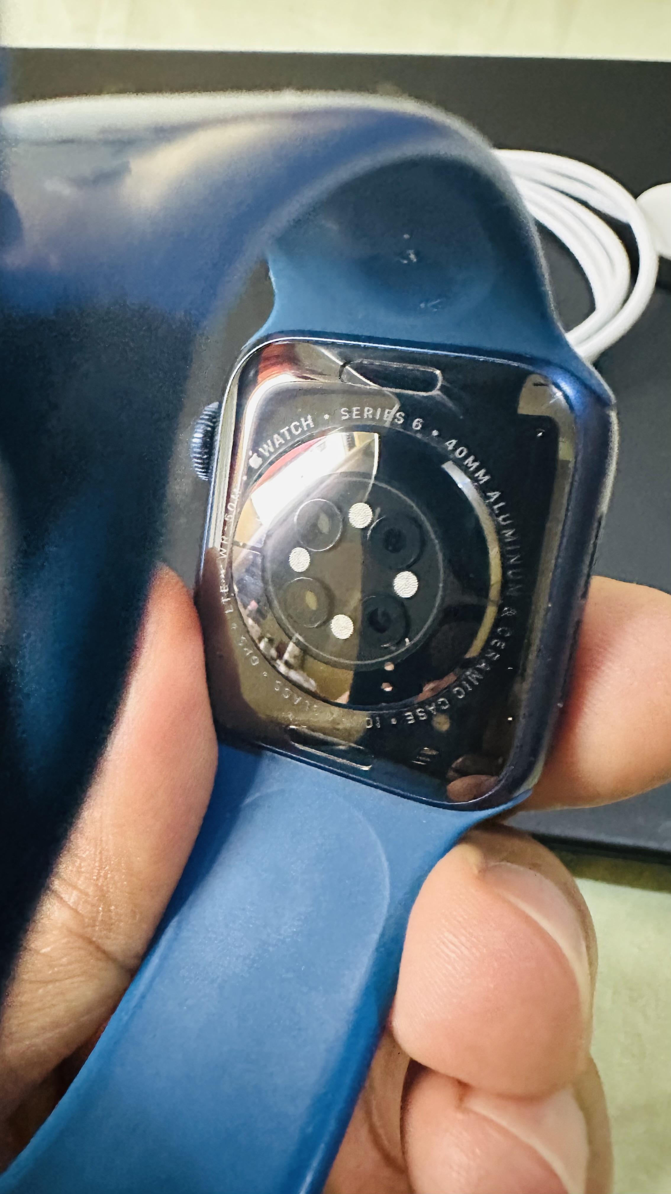 APPLE WATCH SERIE 6 40MM LTE AZUL EXCELENTE Foto 7303268-7.jpg