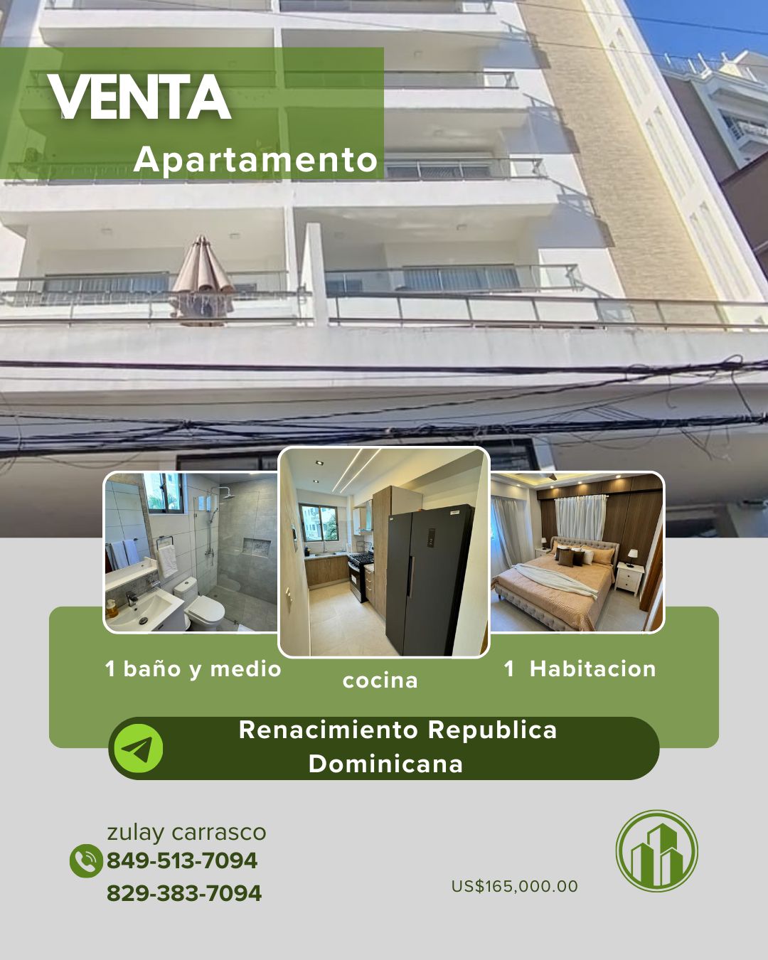 Apartamento en Venta – Renacimiento Próximo a la Av. 27 de Febrero San Foto 7303356-1.jpg