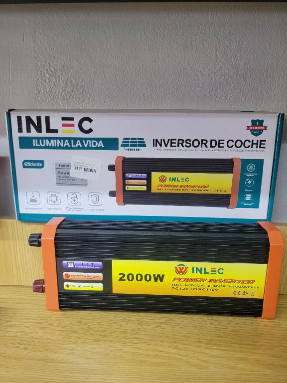 Power Inverter 2000W 12V a 110V para Vehículos con Puerto USB Foto 7304080-1.jpg