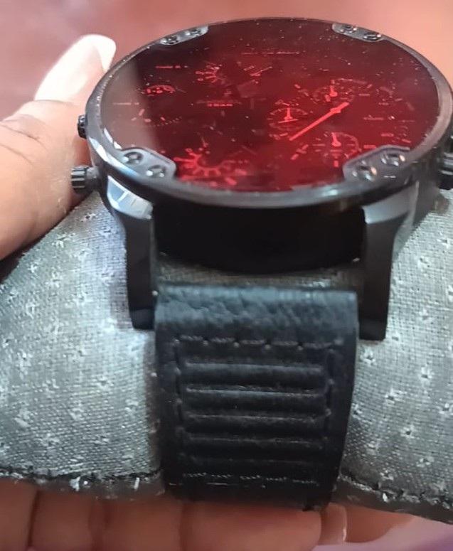 Reloj Diesel Mr Daddy caja de acero Inoxidable correa silicona cronogr Foto 7304210-5.jpg