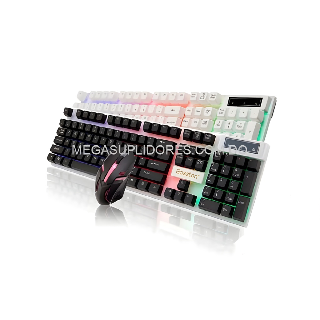  Teclado y Mouse Retroiluminado Bosston 8310  Foto 7304395-1.jpg