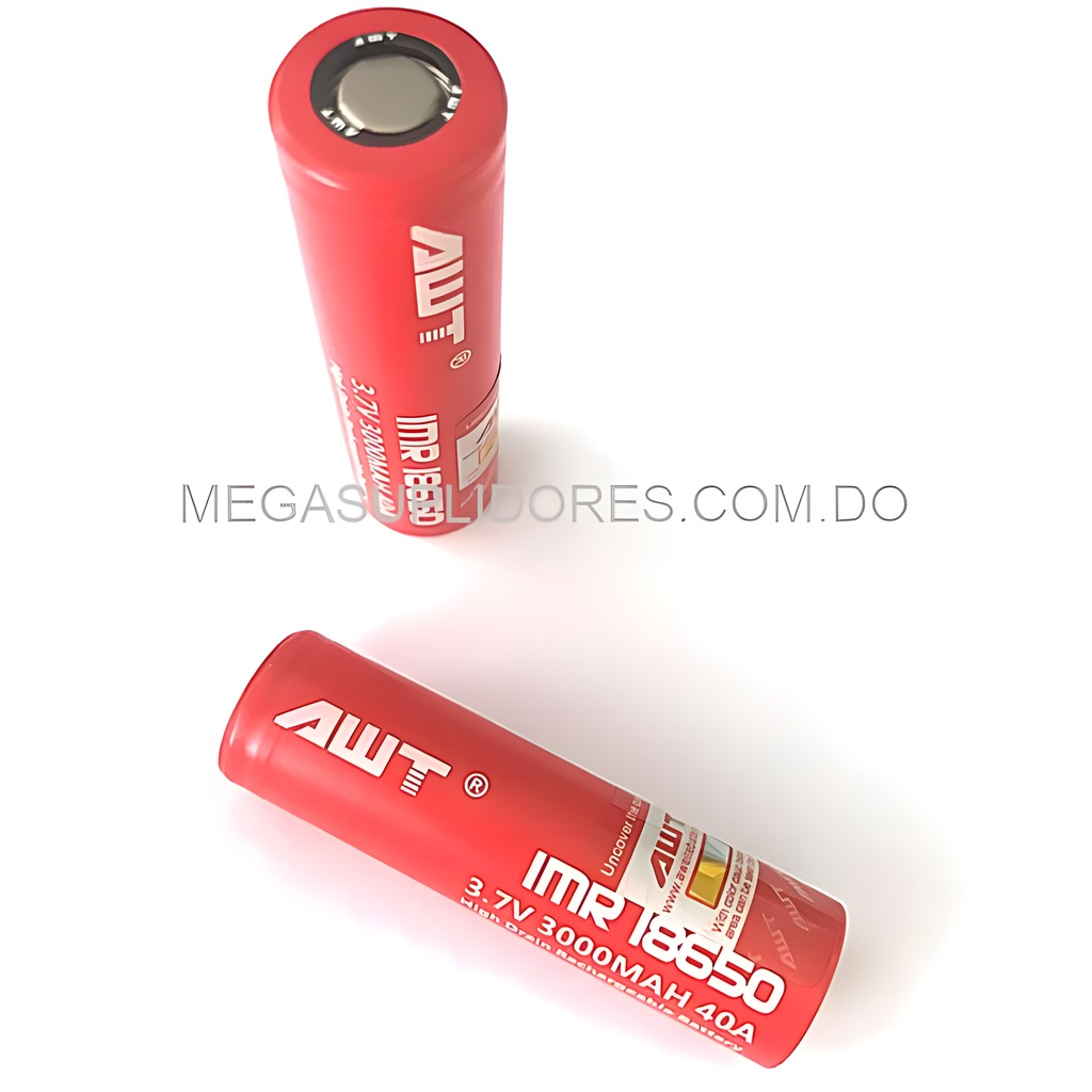  Batería Recargable 18650 AWT 40A Alto Drenaje  Pila  Foto 7304474-4.jpg