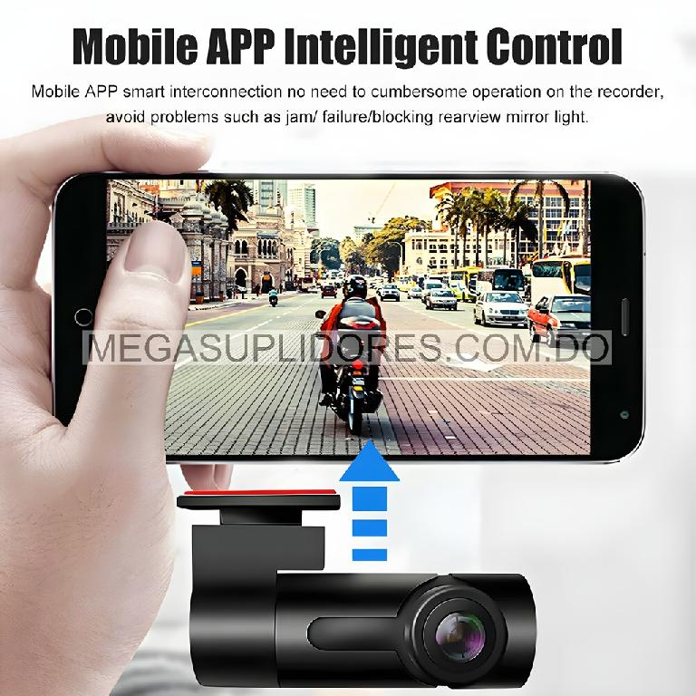  Cámara de Vehículos Dash Cam WiFi 1080P HD con Visión Nocturna  Foto 7304511-1.jpg