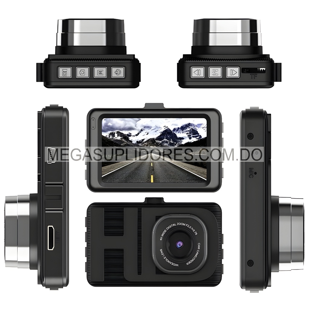 Cámara para Vehículos Dash Cam WiFi 1080P HD Pantalla Integrada  Foto 7304514-2.jpg