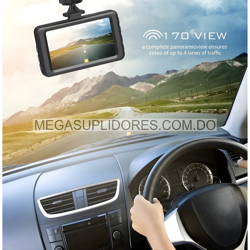  Cámara para Vehículos Dash Cam WiFi 1080P HD Pantalla Integrada  Foto 7304514-4.jpg