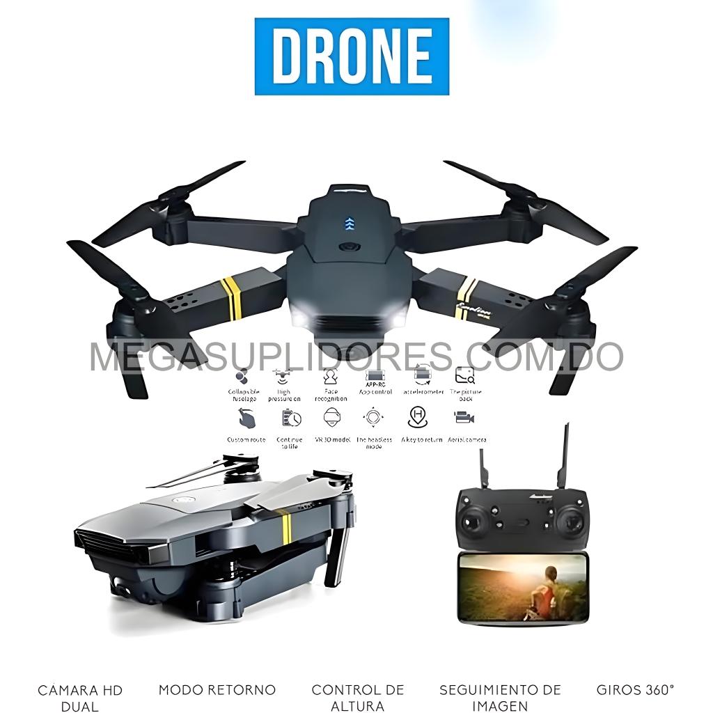  Drone Cámara WiFi – Plegable - Estable - Fácil de Volar - Ideal para Foto 7304515-1.jpg