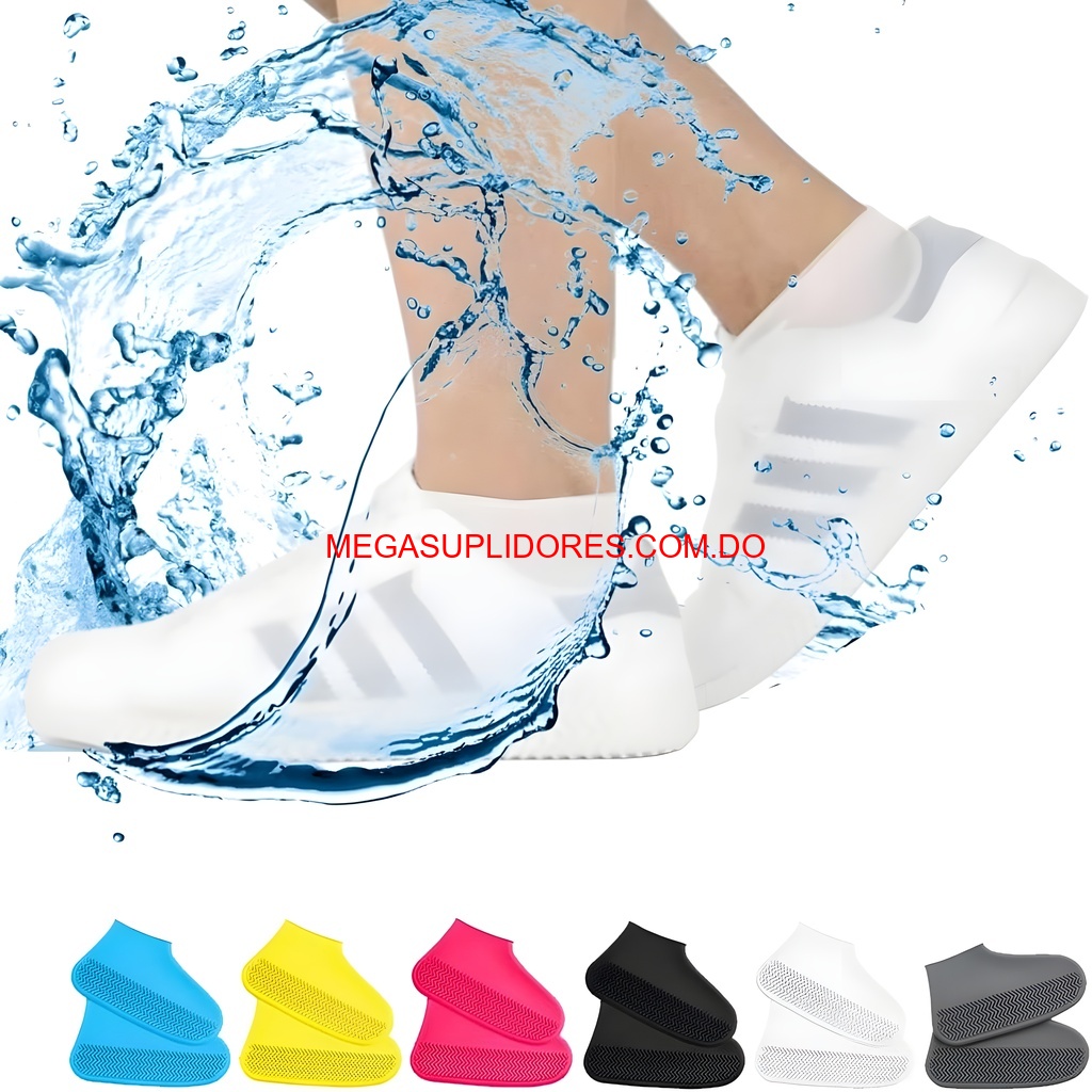 Cubrezapatos Protector de Lluvia Cover de Agua para Zapatos Foto 7304579-5.jpg
