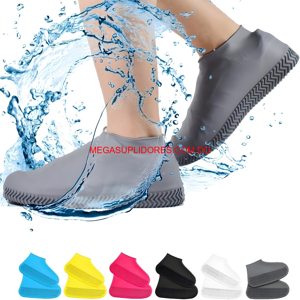  Cubrezapatos Protector de Lluvia Cover de Agua para Zapatos Foto 7304579-6.jpg
