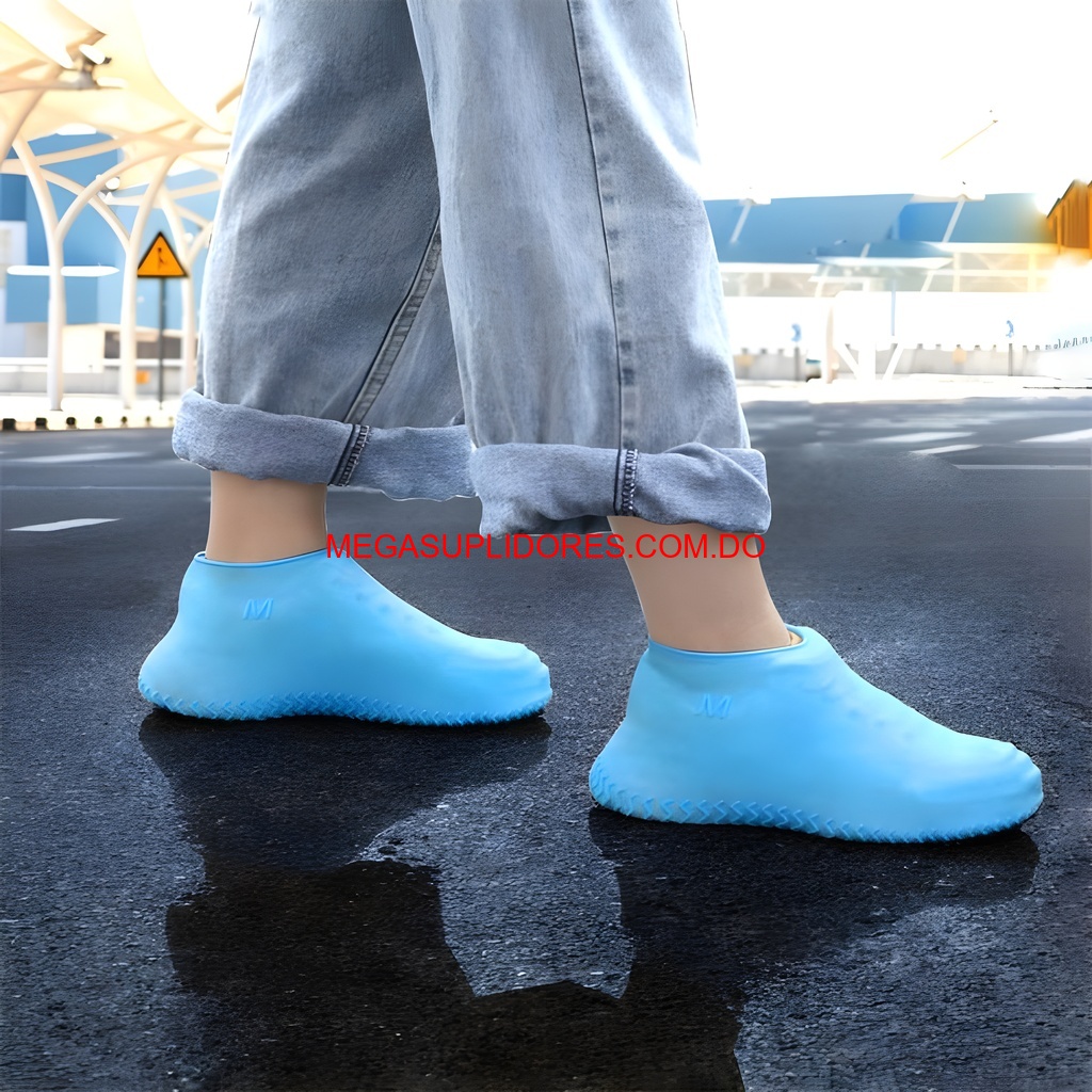  Cubrezapatos Protector de Lluvia Cover de Agua para Zapatos Foto 7304579-7.jpg