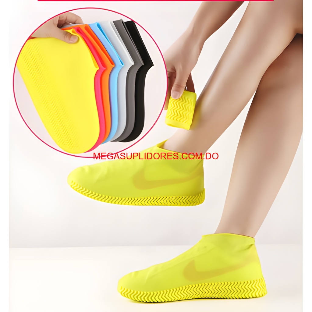  Cubrezapatos Protector de Lluvia Cover de Agua para Zapatos Foto 7304579-8.jpg
