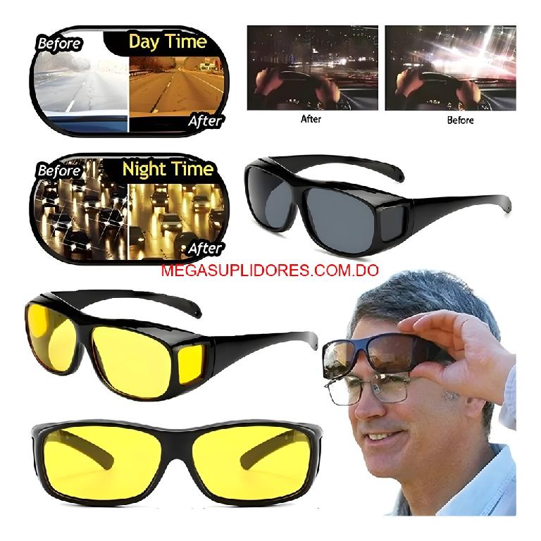  Lentes Polarizados Antirreflejo para Manejar de Noche o con Sol Foto 7304596-1.jpg