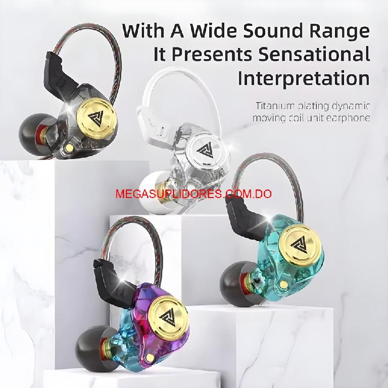Audífonos QKZ AK3 HiFi Auriculares Monitor Graves Potente Micrófono Foto 7304598-1.jpg