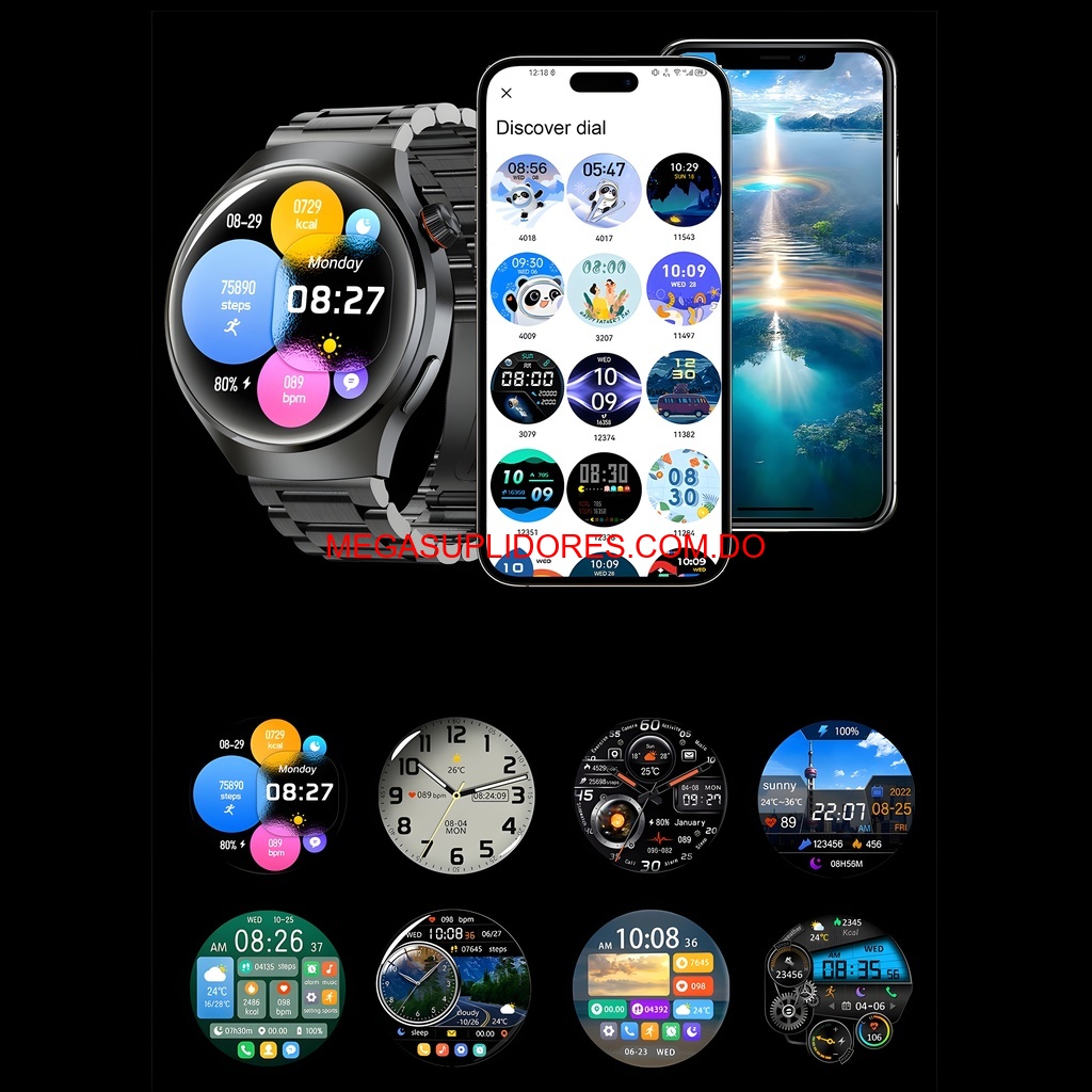 Smartwatch – Pantalla HD - NFC - Llamadas y Correas Intercambiables Foto 7304617-2.jpg