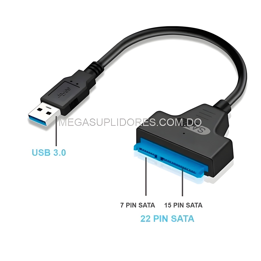  Adaptador USB 3.0 a SATA para Disco Duro 2.5 y SSD  Foto 7304666-3.jpg