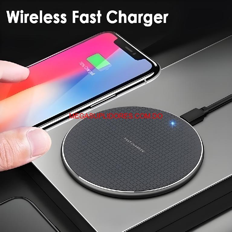  Cargador Inalámbrico Fast Charger Qi Carga Rápida Android y iPhone  Foto 7304684-1.jpg