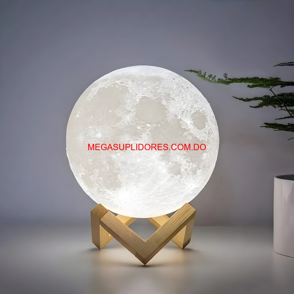  Lámpara 3D Luna LED – Luz Nocturna Multicolor para Niños Foto 7304723-8.jpg