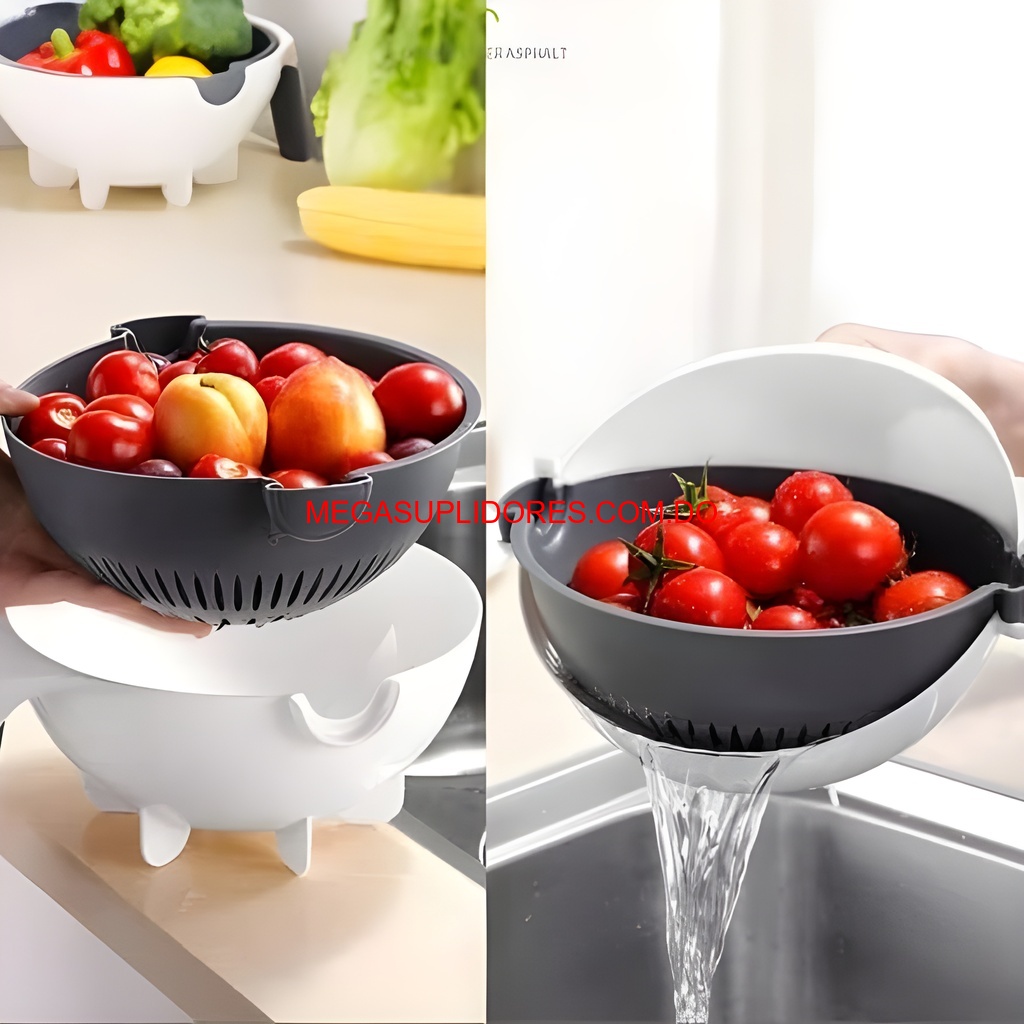  Cortador de Verduras 9 en 1 – Rallador Pelador Escurridor Foto 7304727-3.jpg