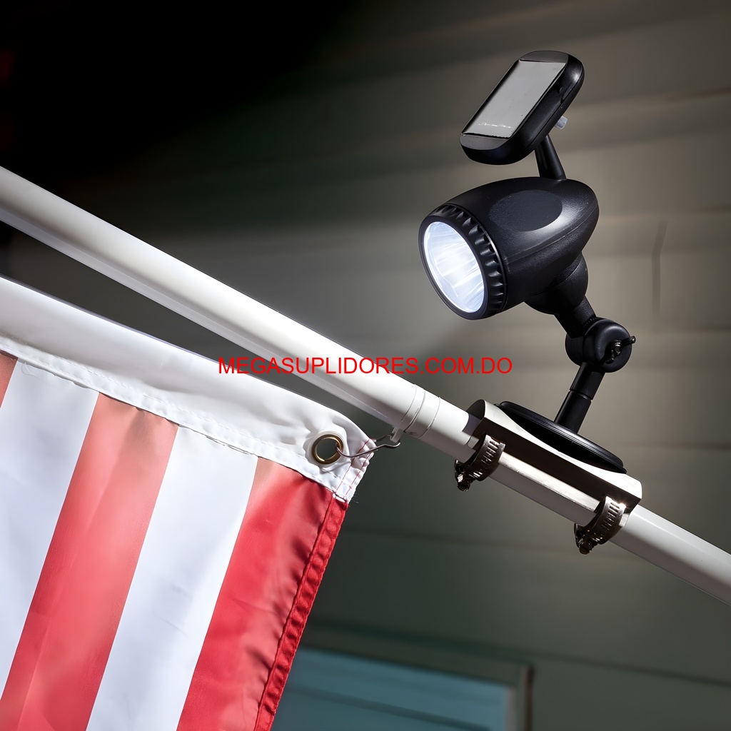  Luz Solar para Mástil de Bandera Lampara de Bandera Foto 7304730-1.jpg