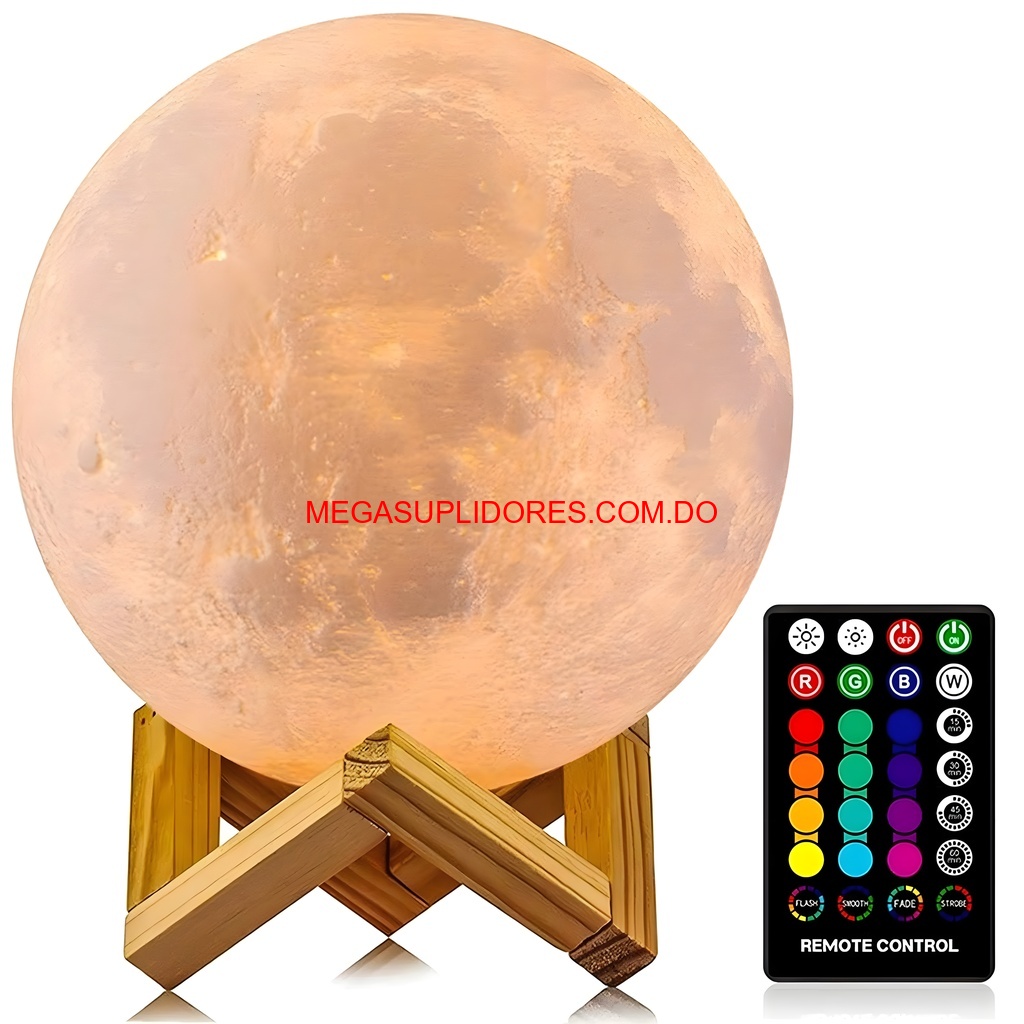  Lámpara 3D Luna LED – Luz Nocturna Multicolor para Niños Foto 7304732-6.jpg