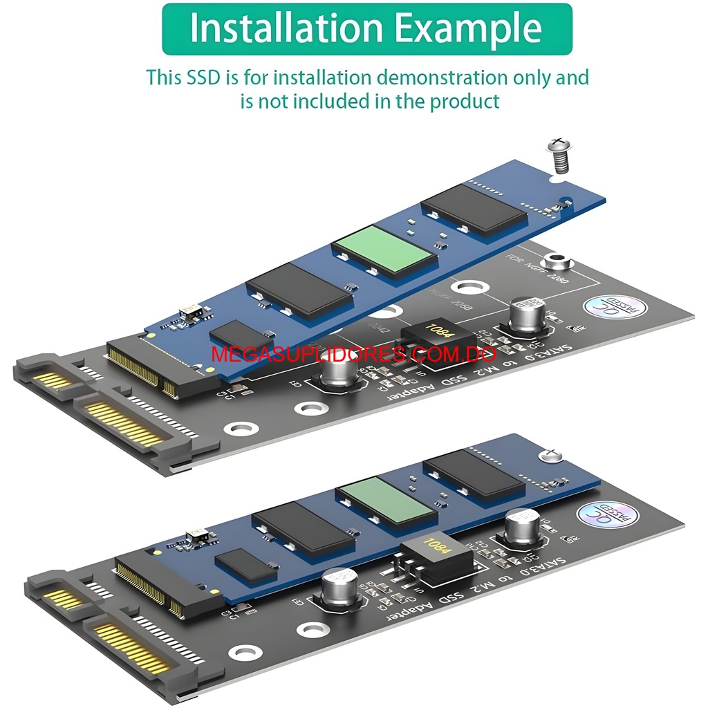  Adaptador Dsico SSD M.2 NGFF SATA a SATA 3 – 2230/2242/2260/2280 Foto 7304756-3.jpg