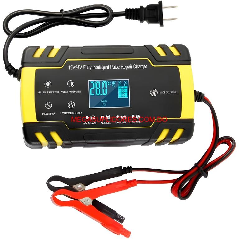  Cargador de Baterías Reparador 12V 8A / 24V 6A Carga Rápida Foto 7304775-1.jpg