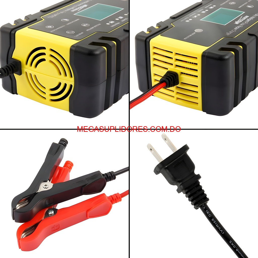  Cargador de Baterías Reparador 12V 8A / 24V 6A Carga Rápida Foto 7304775-3.jpg