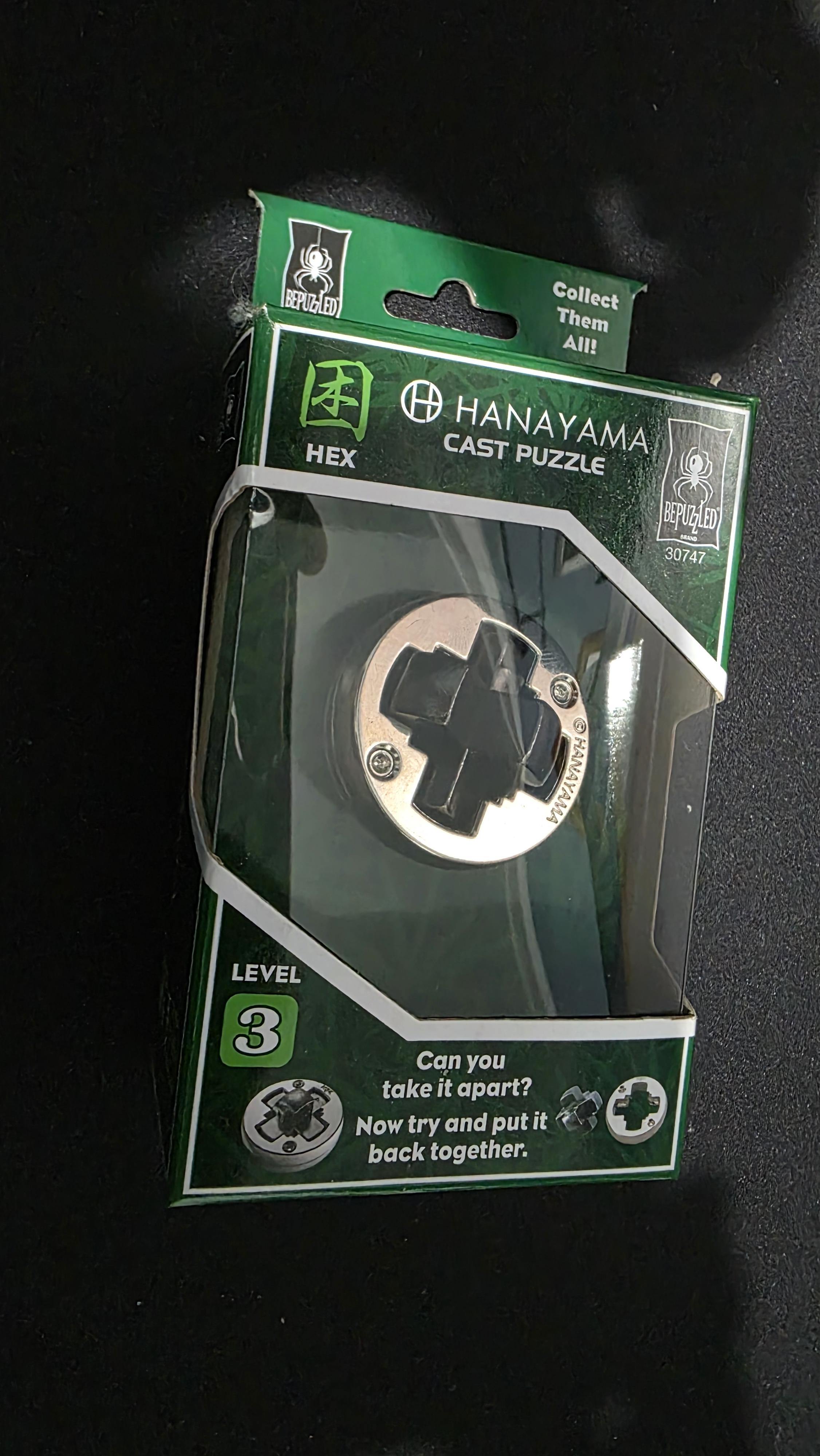 HANAYAMA CAST PUZZLE HEX Foto 7305326-3.jpg