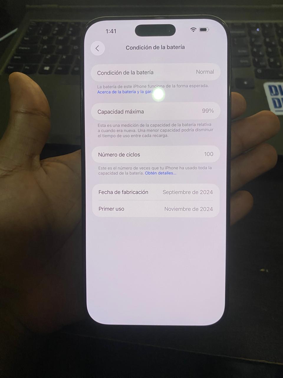 Iphone 16 pro max 256 GB Factory NUEVO en Santo Domingo Este Foto 7305851-3.jpg