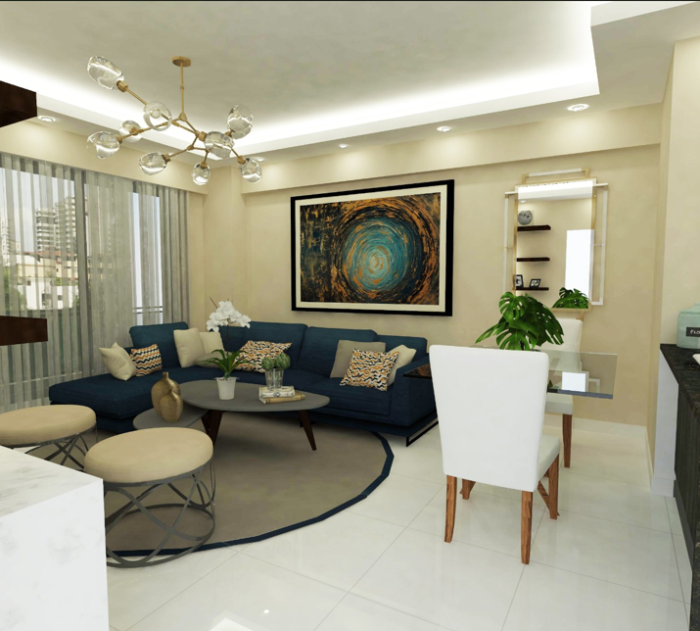 Venta de moderno apartamento en Gazcue Foto 7306508-4.jpg