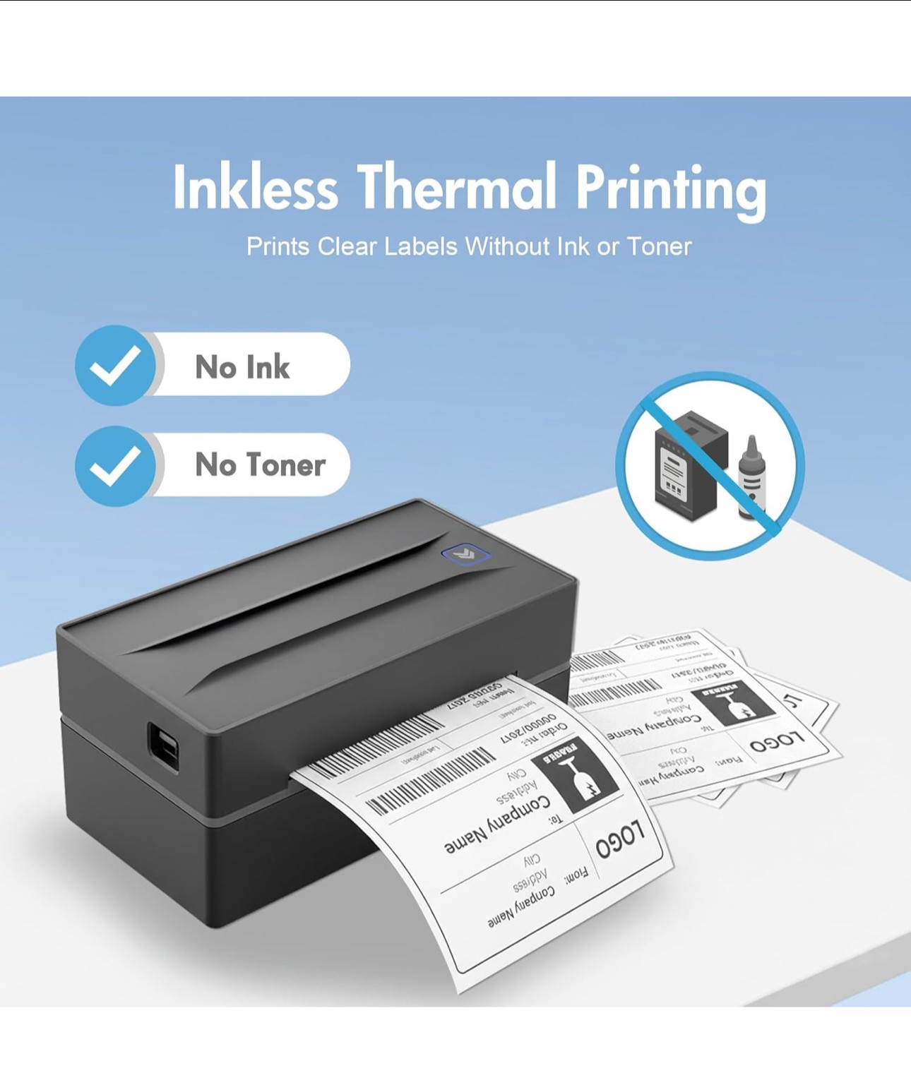 Impresora Bluetooth térmica para etiquetas totalmente nueva en su caja Foto 7306732-2.jpg