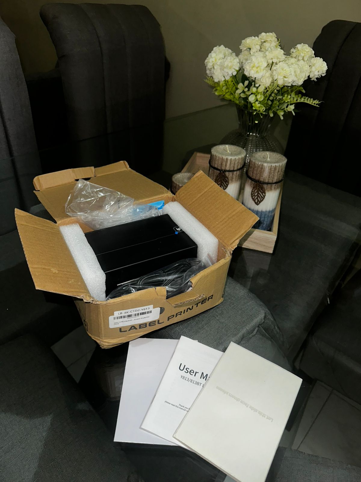 Impresora Bluetooth térmica para etiquetas totalmente nueva en su caja Foto 7306732-8.jpg