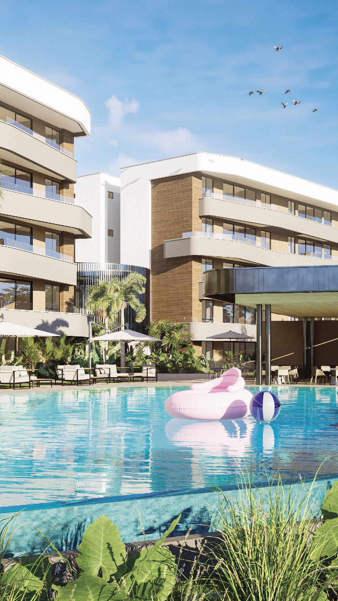 Vendo apartamento en el Residencial PALM VIEW  Punta cana  Foto 7307063-3.jpg