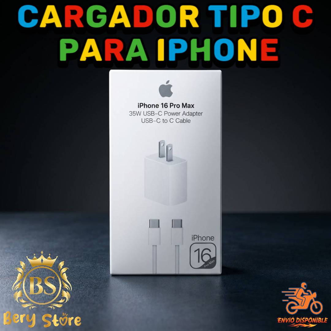 CARGADOR TIPO C ORIGINAL PARA IPHONE Y ANDROID.  Foto 7307865-1.jpg