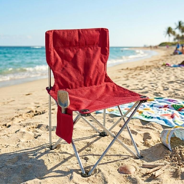 Silla Roja para Niños Plegable – Ideal para Casa Viajes y Camping Foto 7307920-1.jpg