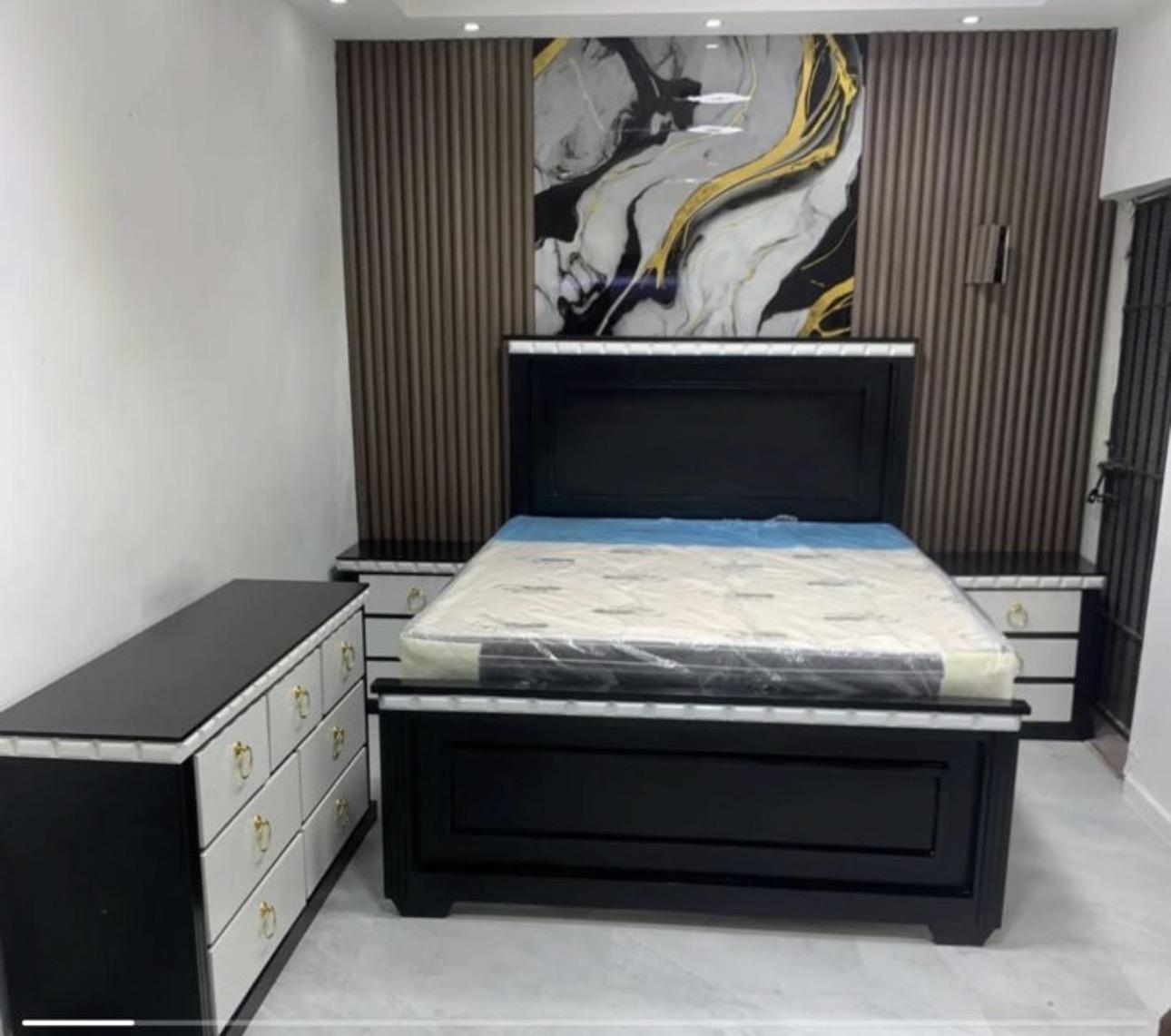 OFERTA JUEGO DE HABITACIÓN CON SUS COLCHONES DOBLE PILLOWTOP  Foto 7308556-2.jpg
