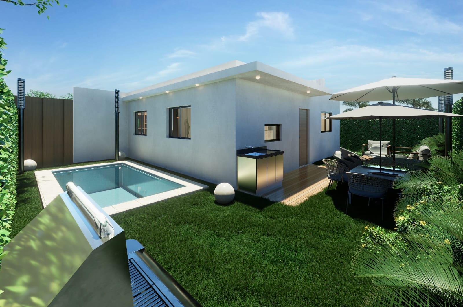 VILLA EN VENTA en Punta Cana cerca de Downtown Center Foto 7308728-3.jpg