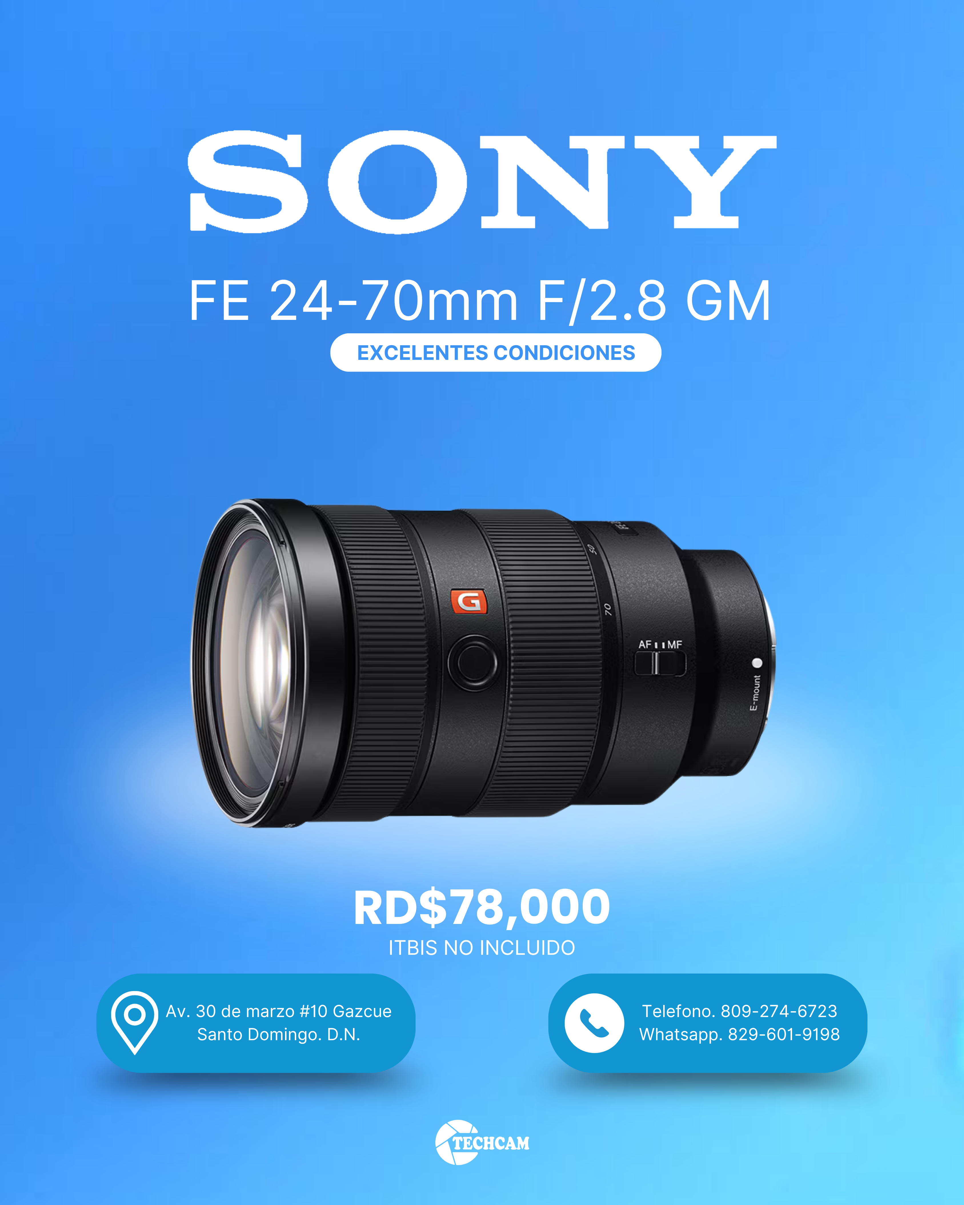 lentes de camara sony Foto 7308809-4.jpg